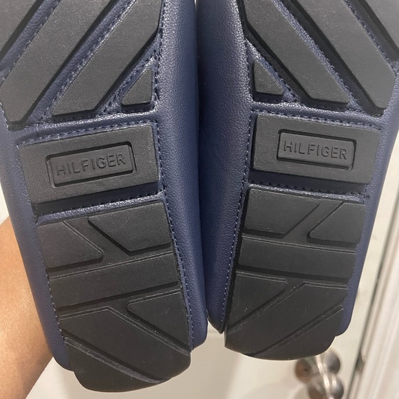 Tommy Hilfiger Driving Loafers Shoe Blue Sz 10 - Picture 5 of 10